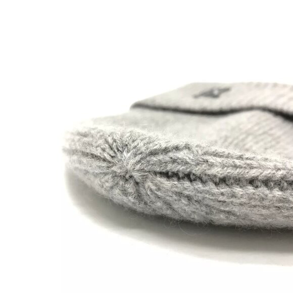LOUIS VUITTON MP3248 Bonnet LV Ahead 1.1 hat Knit hat knit gray - Picture 4 of 7